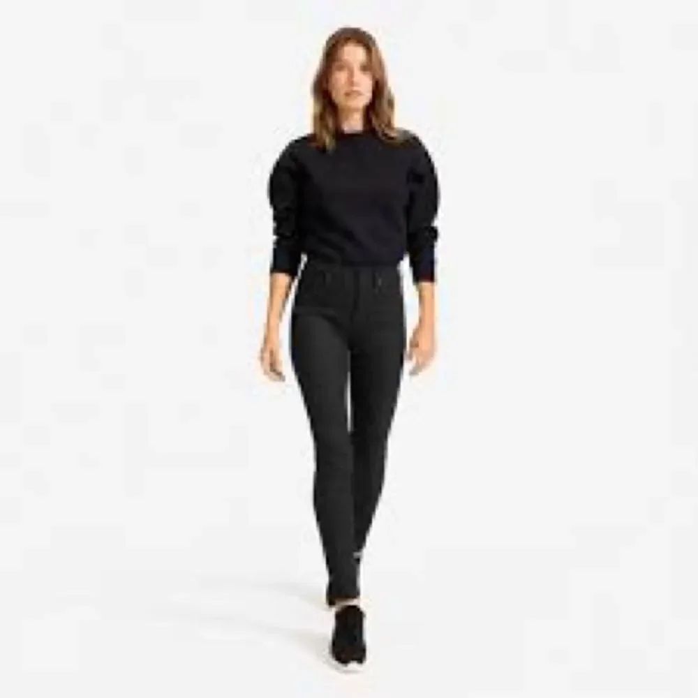 EUC EVERLANE FADED BLACK SKINNY JEANS SIZE 25